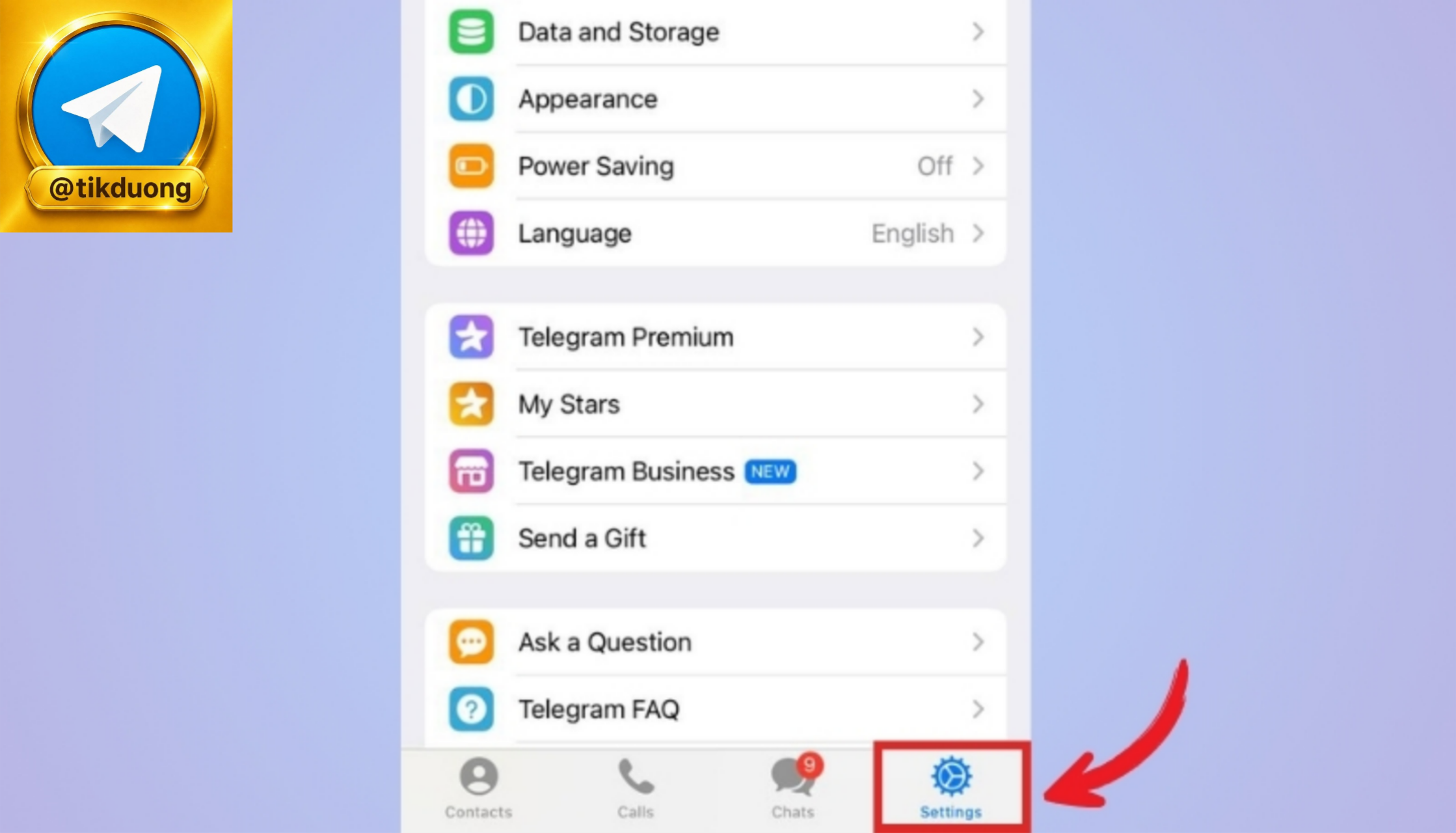 Hướng dẫn đăng ký telegram Premium